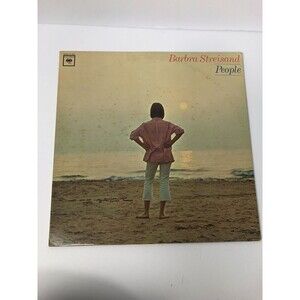 Vintage 1964 Barbara Streisand People Vinyl LP Record Album